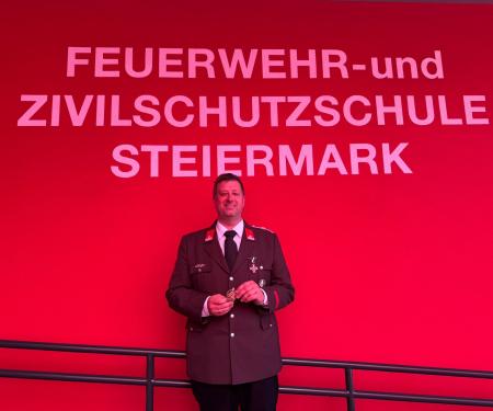 Kommandantenprüfung 2026 mit sehr guten Erfolg durch LM Philipp Trummer