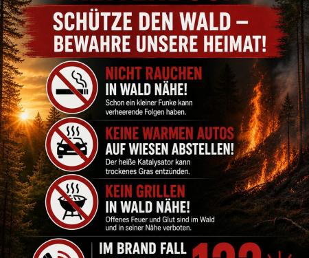 Wichtige Information zur Lage der Trockenheit