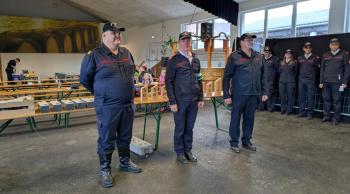 Nassbewerb des Abschnittes 6 Kirchbach 2025 beim Rüsthaus der FF Breitenbuch