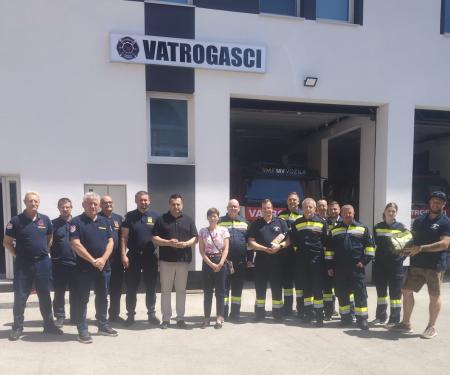 Besuch der FF Breitenbuch bei der Berufsfeuerwehr Odžak in Bosnien