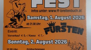 Das Fest der Feste 2026 der FF Breitenbuch startet in den Vorbereitungen 