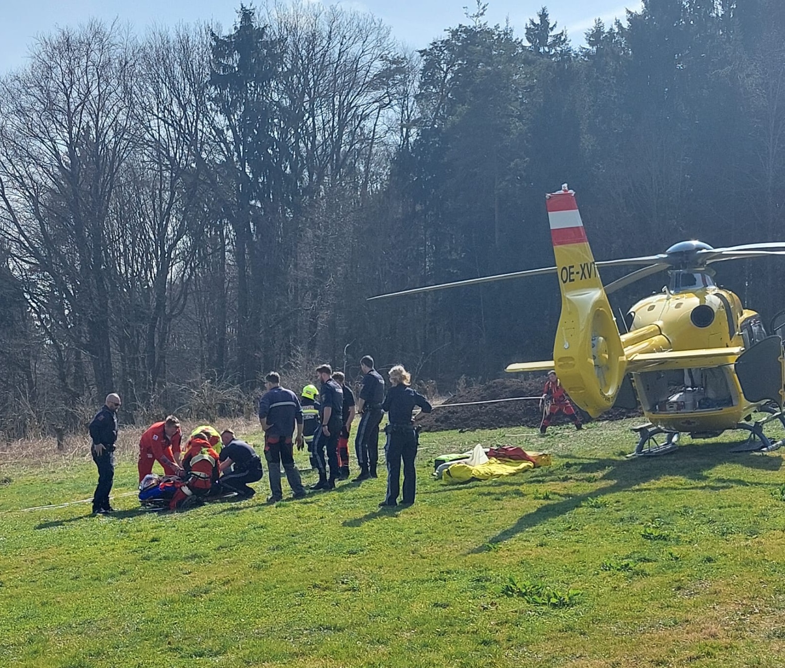 Hubschraubereinsatz Peine Heutenull